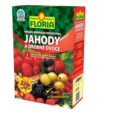 Floria Organominerální hnojivo jahody ovoce 2,5 kg