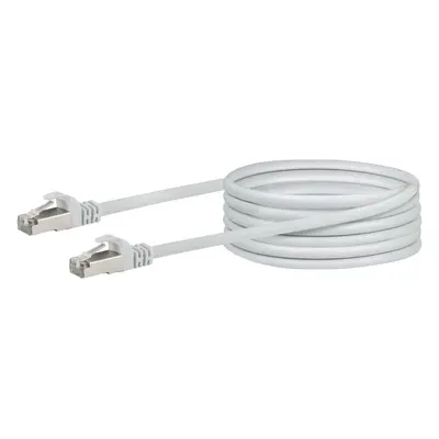 Schwaiger Síťový kabel CAT 6 (SF/UTP) konektor RJ45 > konektor RJ45 10 m bílý