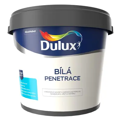 Dulux Interiérová emulzní barva Bílá penetrace 4,5 kg