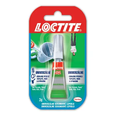 Loctite Vteřinové / sekundové lepidlo Super Bond Liquid 3 g