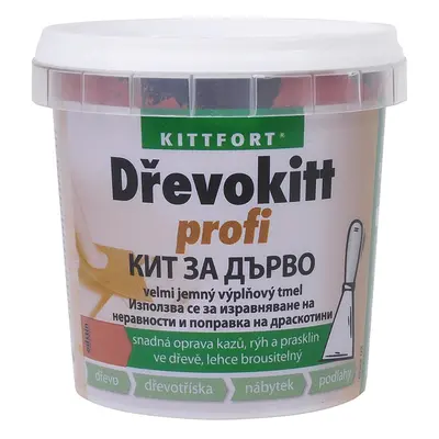 Kittfort Jemný výplňový tmel Dřevokitt Profi borovice 250 g