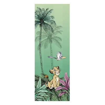 Komar Vliesová fototapeta Jungle Simba 100 x 280 cm