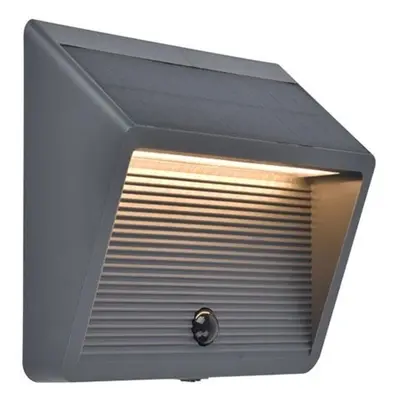 Lutec Solární venkovní lampa LINKO LED 11,5 W, 900 lm, 5000 K, 62 x 185 x 161 mm