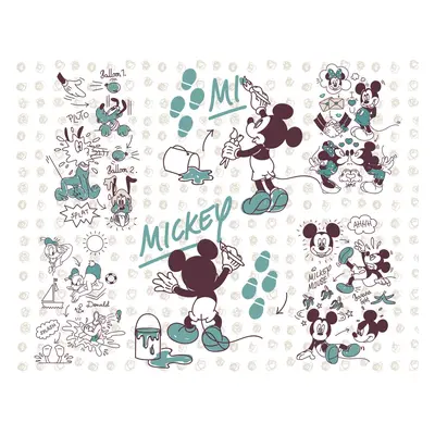 Komar Vliesová fototapeta Mickey and Friends 350 x 280 cm