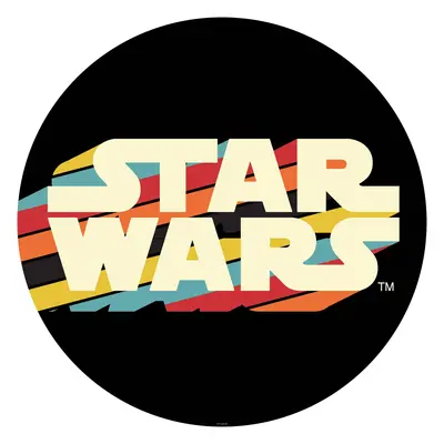 Komar Samolepicí vliesová fototapeta Dot Star Wars Typeface pr. 125 cm