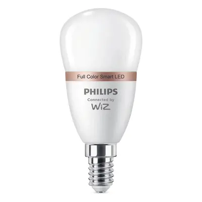 Philips Chytrá LED žárovka E14 P45, 4,9 W, 470 lm, RGBW 2200-6500 K