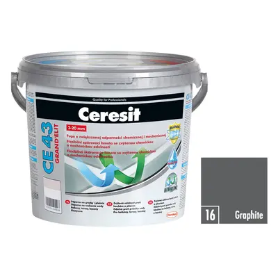 Ceresit Flexibilní spárovací hmota CE 43 Grand Elit Graphite, 5 kg