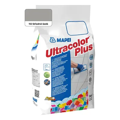 Mapei Spárovací hmota Ultracolor Plus 5 kg, 112 šedá střední