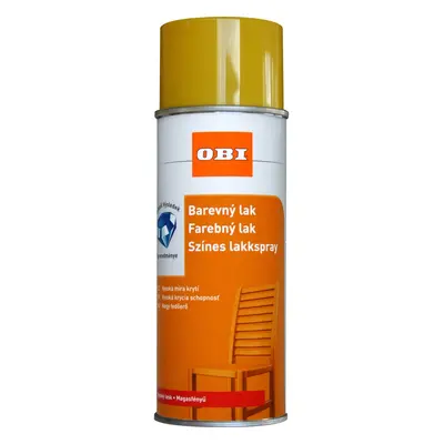 OBI Barevný lak ve spreji lesklý RAL 1021 hořčičný 400 ml