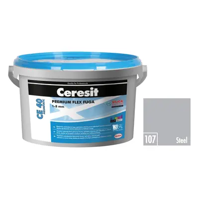 Ceresit Flexibilní spárovací hmota CE 40 Aquastatic Steel, 2 kg