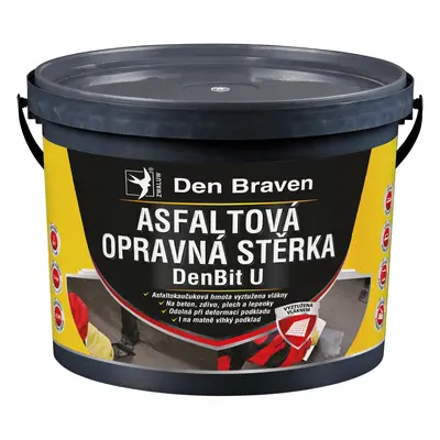 Den Braven Asfaltová opravná stěrka DenBit U 10 kg