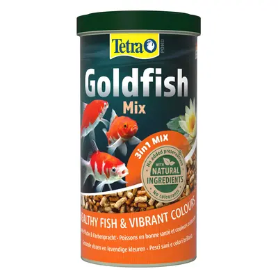 Tetra Kompletní krmivo pro zlaté rybičky v jezírku Pond Goldfish Mix, 1l