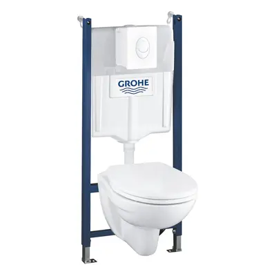 GROHE Instal.systém SOLIDO COMPACT sada 4v1 s WC, stav.výška 1,13 m (39116000)