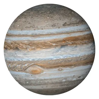 Komar Samolepicí vliesová fototapeta Dot Jupiter pr. 125 cm