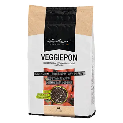 Lechuza Veganský substrát pro zeleninu Veggiepon, 6 l