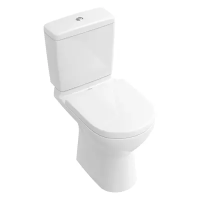 Villeroy & Boch WC sada O.novo s hlubokým splachováním bez splachovacího kruhu a