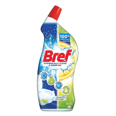 Bref WC gelový čistič Lemonita Power 700 ml