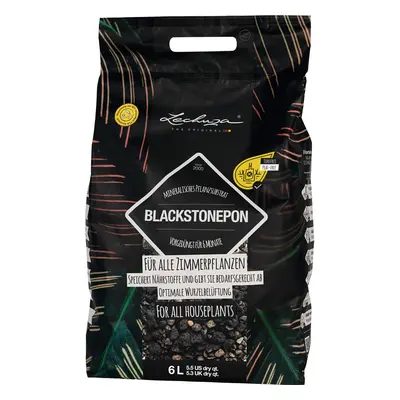 Lechuza Substrát pro rostliny BLACKSTONEPON 6 l