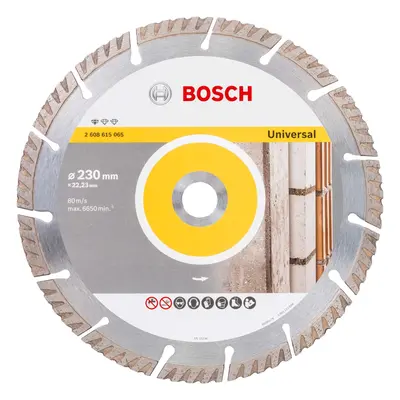 Bosch Diamantový řezný kotouč 230 mm x 22/23 mm Standard pro univerzální využití