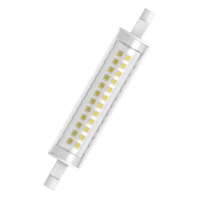 Osram LED žárovka Slim Line, R7s, 12 W, 1521 lm, 2700 K, čirá, 118 mm