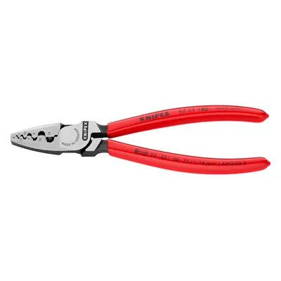 Knipex Lisovací kleště na koncové dutinky, potažené plastem, 180 mm