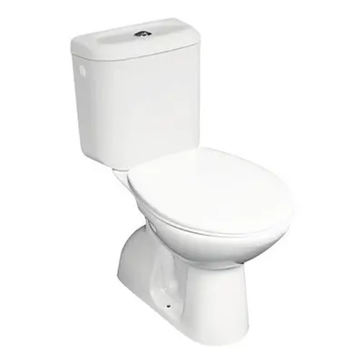 Jika WC Kombi ZETA se splachovacím kruhem, svislý odpad, 355 x 645 x 760 mm