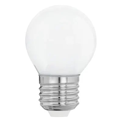 Eglo LED žárovka E27, G45, 470 lm, 2700 K, 1x4W, mléčné sklo