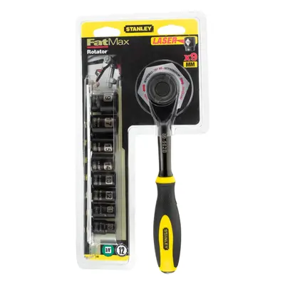 Stanley FatMax Rotator přepínatelná ráčna s nástrčnými klíči 3/8" 0-94-606, 9 ks