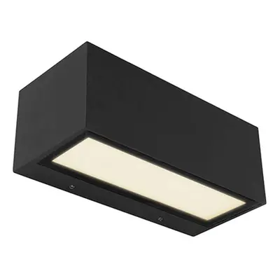 LUTEC LED nást. svítidlo GEMINI černé mat. 21W 1230lm 3000K IP54 85x220x103mm