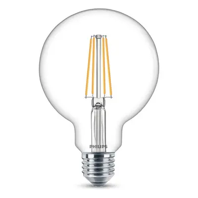 Philips Classic LED žárovka E27, 7 W, 806 lm, 2700 K, opál