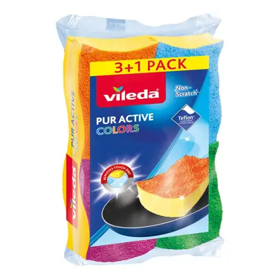 Vileda Houbička střední PUR Active 3 + 1