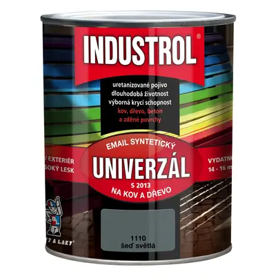 Industrol Univerzál S2013 email šeď světlá750 ml