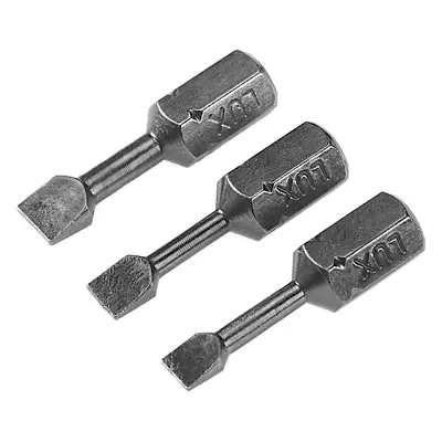 LUX Sada bitů Torsion Comfort pro šrouby s drážkou, (4/4,5/5,5 mm)