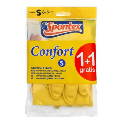 Spontex Confort rukavice vel. S, 2 páry