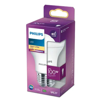 Philips Classic LED žárovka E27, 13 W, 1521 lm, 2700 K