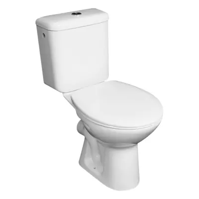 Jika WC Kombi ZETA se splachovacím kruhem, vodorovný odpad, 360 x 645 x 760 mm