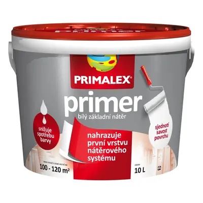 Primalex Bílý základní nátěr Primer 10 l