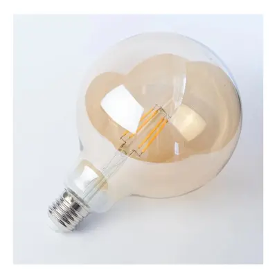 Tesla Lighting LED žárovka Globe G125 Vintage E27, 4,2 W, 380 lm, 2400 K