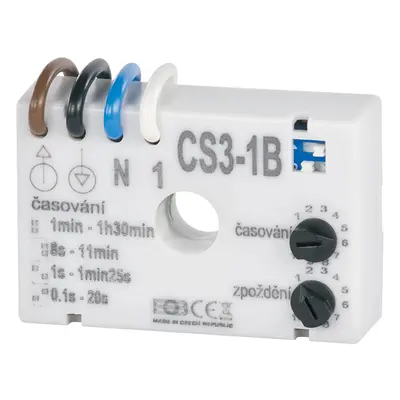 Časový spínač pod vypínač CS 3-1B pro ventilátory