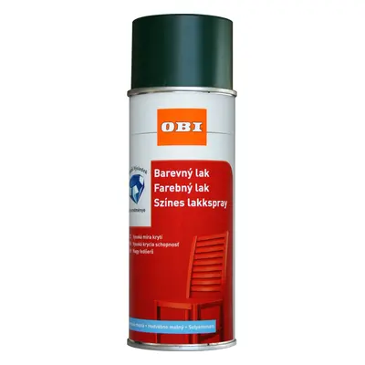 OBI Sprej polomatný RAL 6005 zelená 400 ml