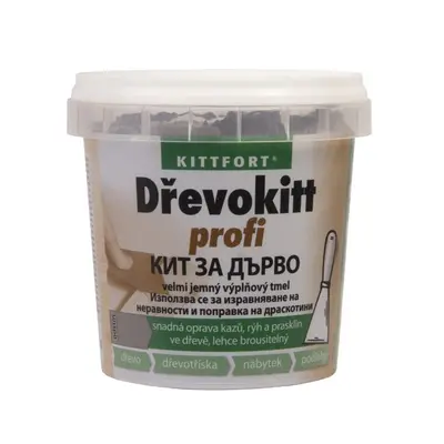 Kittfort Dřevokit 250 g ořech