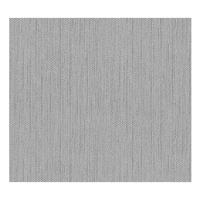 A.S. Creation Vliesová tapeta Casual Living Uni Grey Metallic, 10,05 x 0,53 m