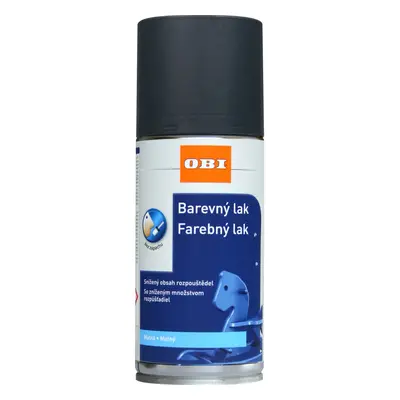 OBI Lak ve spreji matný antracit RAL 7016 150 ml