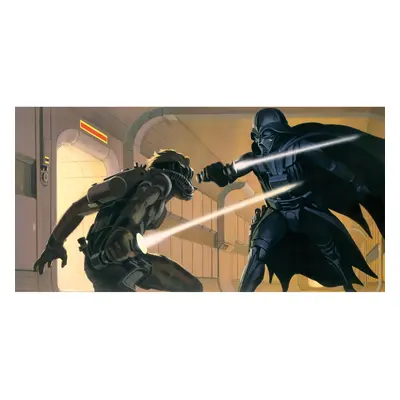 Komar Vliesová fototapeta Star Wars Classic RMQ Vader vs Luke 500 x 250 cm