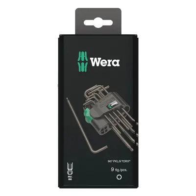 Wera Sada úhlových klíčů 967/9 TX 1 SB BlackLaser, 9dílná