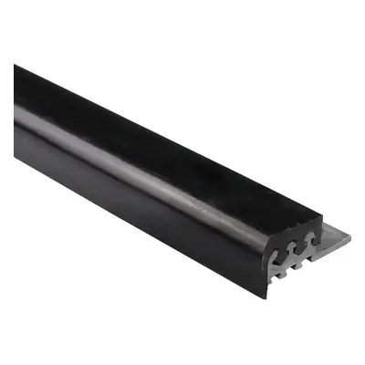 Schodišťový profil PVC černý 10 mm x 0,9 m