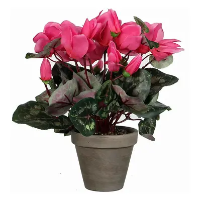 Mica Decorations Umělá květina Cyclamen růžová 30 cm