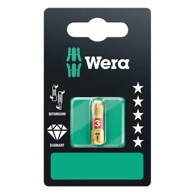 Wera Křížový bit 851/1 BiTorsion s diamantovým povlakem PH3 x 25 mm