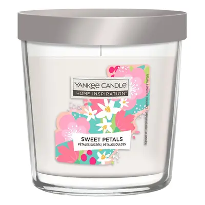 Yankee Candle Vonná svíčka ve skle Home Inspiration Sweet Petals, 200 g