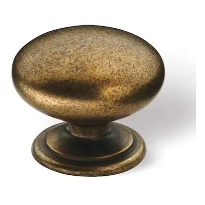 Knoflík 1533 staromosazný leštěný 33 mm x 33 mm x 28 mm